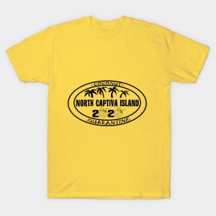 Coconut Quarantine  -  North Captiva Island Logo T-Shirt